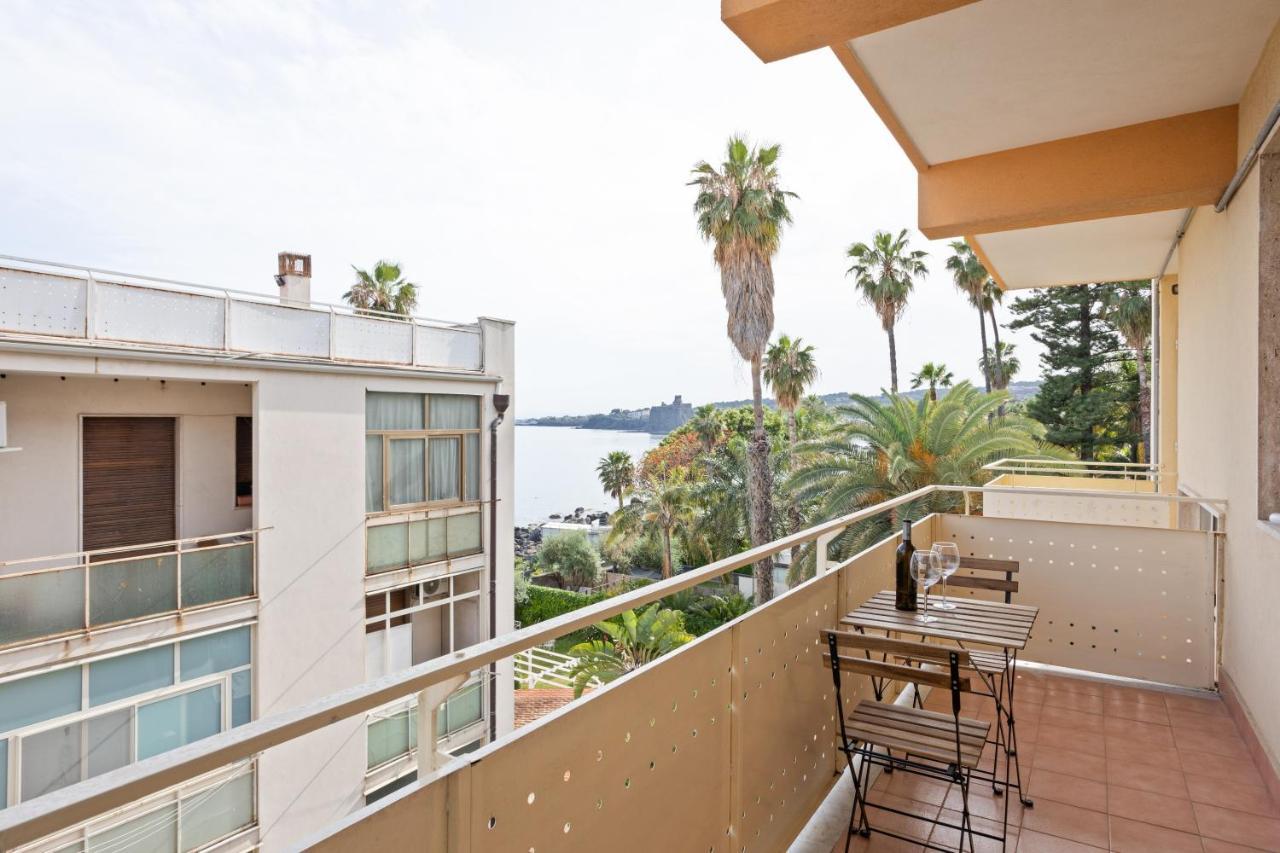 Aci Castello Seaview Apartment With Parking 外观 照片