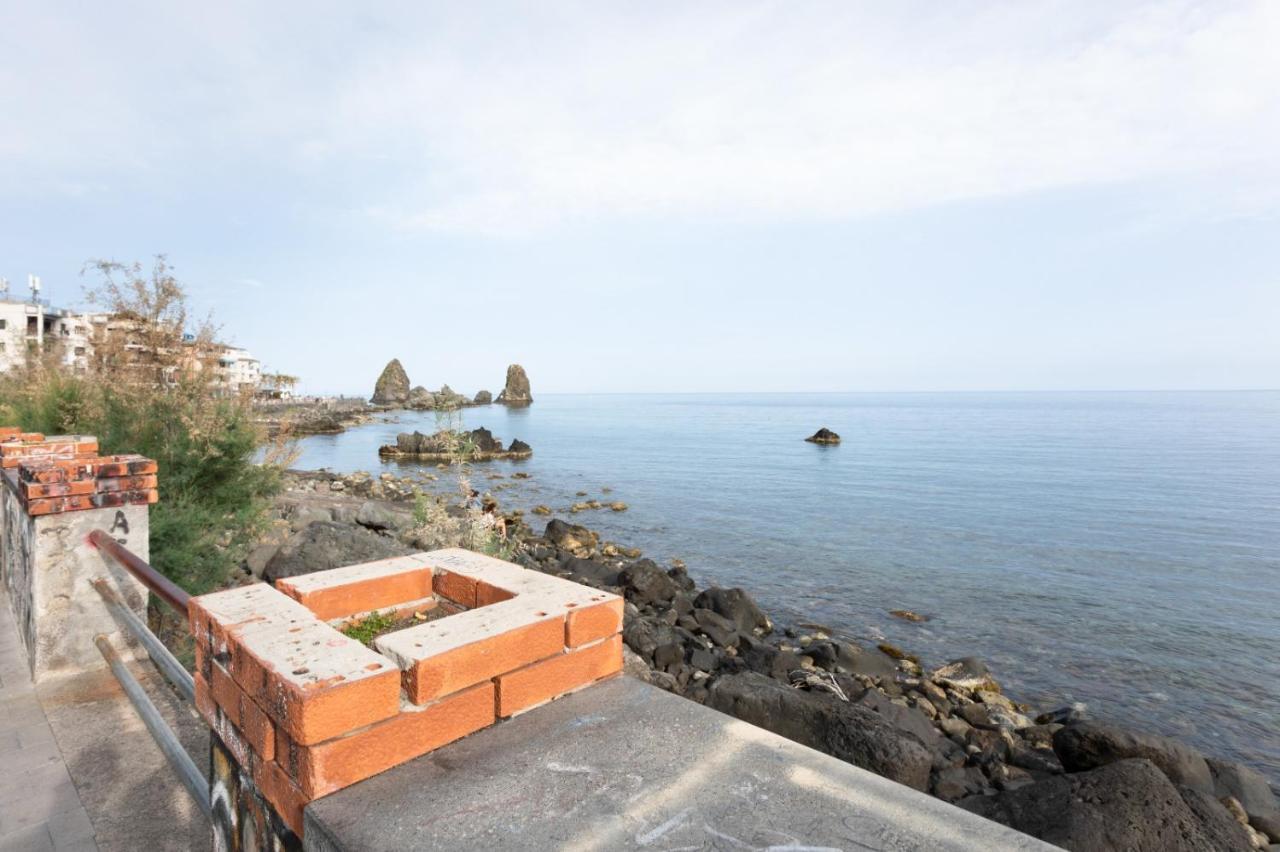 Aci Castello Seaview Apartment With Parking 外观 照片